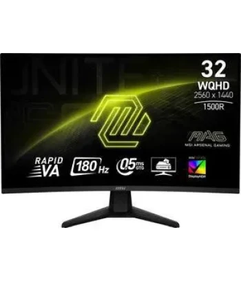 Monitor 32 MSI MAG 32CQ6F WQHD 180Hz zaklrivljeni