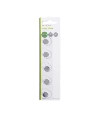 NEDIS Litijska Dugmasta Baterija CR1220 | 3V | Blister 5 komada