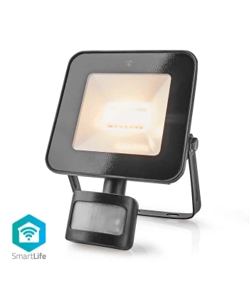 NEDIS Smartlife LED Reflektor | Detektor Pokreta | 20W | 3000 - 6500K | Aluminij