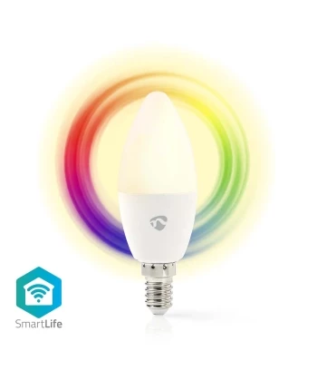 NEDIS Smartlife WiFi LED Žarulja | E14 | 4.9W | RGB i 2700 - 6500 K | 1 komad