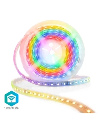 NEDIS Smartlife WiFi Multi Color LED Traka | IP65 | 5 metara