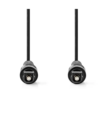 Optički Audio Kabel | TosLink M - TosLink M | 2.0 m | Crni | NEDIS