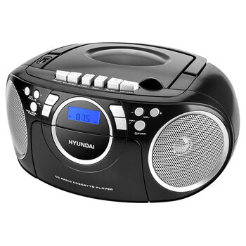 Radiomagnetofon s CD Hyundai TRC 788 AU3BS, crna/srebrna
