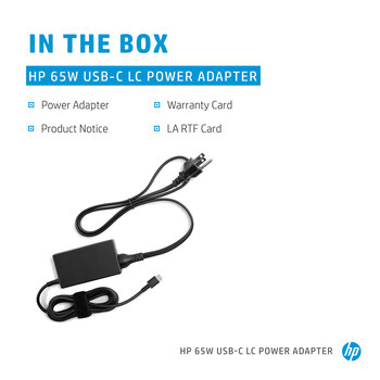 HP adapter 65W USB-C LC Power