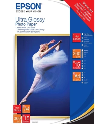 Papir EPSON Ultra Glossy A4, 15l, 300g/m²