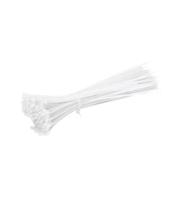 Plastične Vezice | 150 x 2.5 mm | Bijele | Pakiranje 100 kom