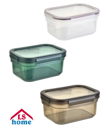 POSUDA 1/1 s poklopcem 19,5x14,5x9cm/1,5L PVC mix boja Divina DP 5# SR38