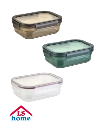 POSUDA 1/1 s poklopcem 20x14,5x6,5cm/1L PVC mix boja Divina DP 5# SR38