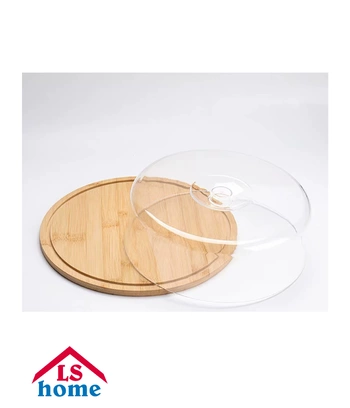 POSUDA sa PVC poklopcem 28x28x10cm/okrugla Bamboo BB-007 Previllage 12# K50
