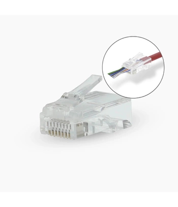 RJ45 CAT6 Pass Through Mrežni Konektori | 10 komada | NEDIS