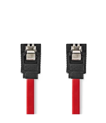 SATA 1.5Gbps Kabel | SATA 7-pin Ž - SATA 7-pin Ž | 0.5m | Crveni | NEDIS