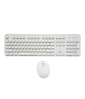 SERIOUX tastatura + miš retro SRX9910WH-KIT