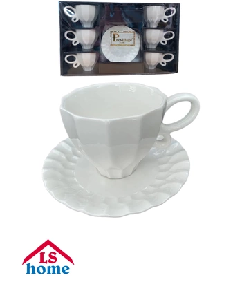 SET ŠALICA 6/1 200cc bijele NP050L-6 Previllage 8# K50