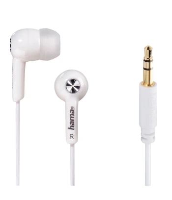 Slušalice HAMA Basic4Music In-Ear Stereo, bijela