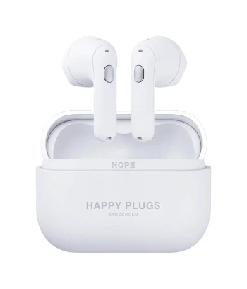 Slušalice Happy Plugs Hope TWS bijele