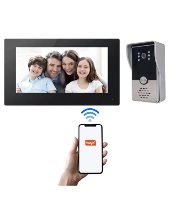 Smart Interfonski Set | 7" Monitor | Vanjska Jedinica | Tuya App | Teknoline