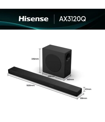 Soundbar Hisense AX3120Q