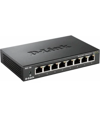Switch DLINK 8-Port Gigabit Unmanaged Metalni DGS-108/E