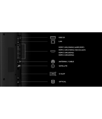 TCL 55"C7L 4K SQD-Mini LED;UHD 144Hz/288Hz FHD Google TV;B&O, 800 zones, 2700 nits