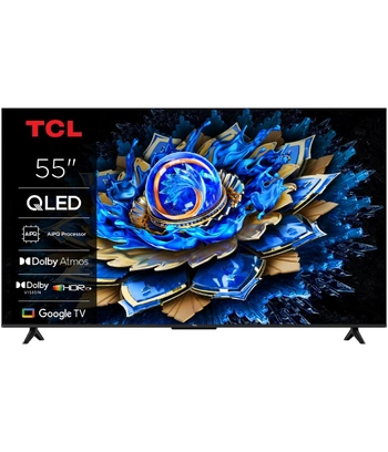 TCL 55"T69C 4K QLED Google TV60Hz (120Hz FHD), Dolby Atmos;Dolby Vision, Onkyo 2.0, 350 nits