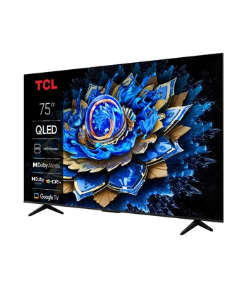TCL 75"T69C 4K QLED Google TV60Hz (120Hz FHD), Dolby Atmos;Dolby Vision, Onkyo 2.0, 350 nits