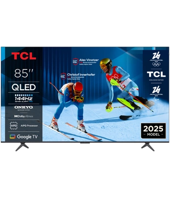 TCL 85"P8K 4K QLED TV 144HzGoogle TV; Motion Clarity Pro;Game Master; Onkyo 2.1;