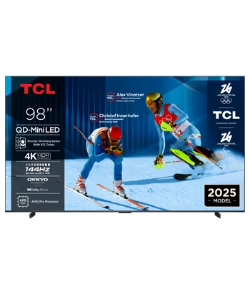 TCL 98"C6K 4K QD-Mini LED TV144Hz Google TV; Game Master;Dolby Atmos; Onkyo 2.1; HDR Premium;