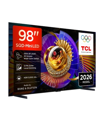 TCL 98"C7L 4K SQD-Mini LED;UHD 144Hz/288Hz FHD Google TV;B&O, 2176 zones, 3000 nits