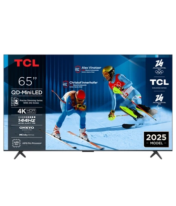 TCL TV 65C6K 4K QD-Mini LED TV144Hz Google TV; Game Master;Dolby Atmos; Onkyo 2.1; HDR Premium;