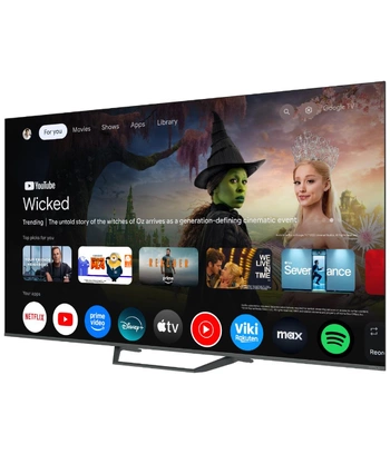 TESLA TV QLED Q75E655GUS UHD   QLED 2X12W Box Speaker        Powered by Google TV