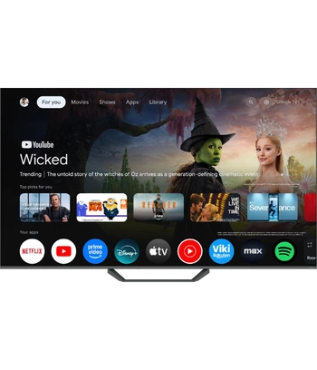 TESLA TV QLED Q75E655GUS UHD   QLED 2X12W Box Speaker        Powered by Google TV