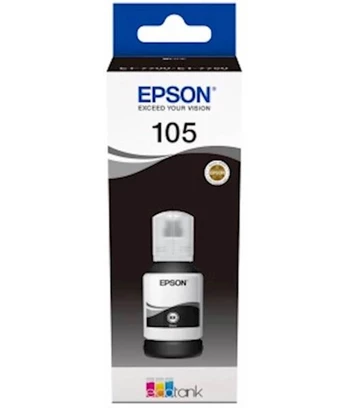 Tinta EPSON EcoTank Pigment Black 105
