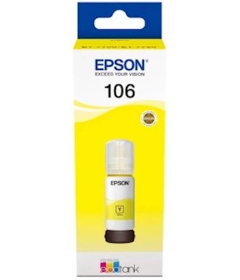 Tinta EPSON EcoTank Yellow 106 I 