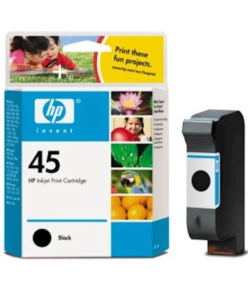 Tinta HP black 45