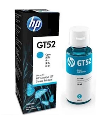 Tinta HP Inktank cyan GT52