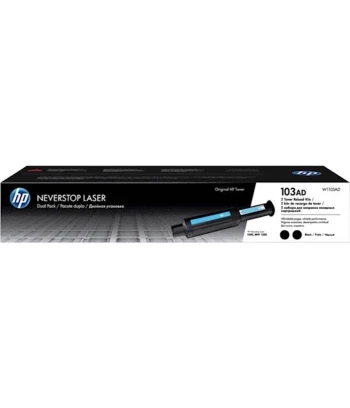 Toner HP 103A Black Neverstop reload kit 2pack, 5k