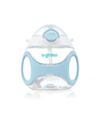 U-GROW boca sa slamkom i remenom UG-733BL plava