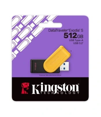 USB memorijski stik 512GB | USB 3.2 | Exodia S | Kingston