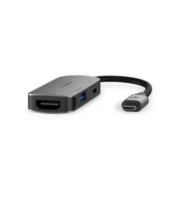 USB Multiport Adapter | USB-C 3.2 Gen 1 - HDMI, USB-A, USB-C | NEDIS