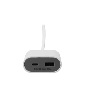 USB punjač sa kablom bijeli 245-101