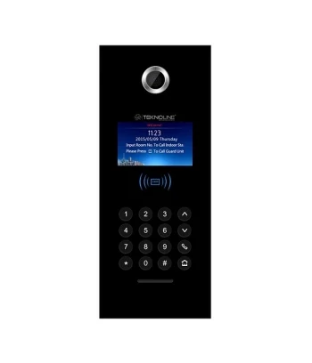 Vanjska IP Jedinica Za Interfon | 4.3" Zaslon | Čitač Kartica | Teknoline