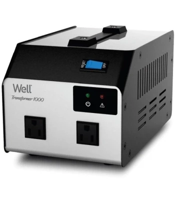 WELL Pretvarač Napona | Ulaz: 230V AC | Izlaz: 110V AC | 1000 VA