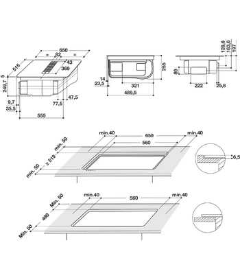 WHIRLPOOL Ugr. ploca WVH1065BF KIT napa