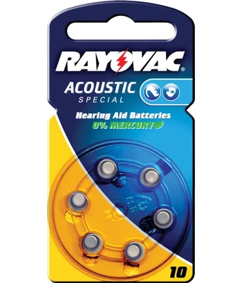 Zinc-air baterija za slušni aparat, 1.4V, 90 mAh, pakiranje 6kom