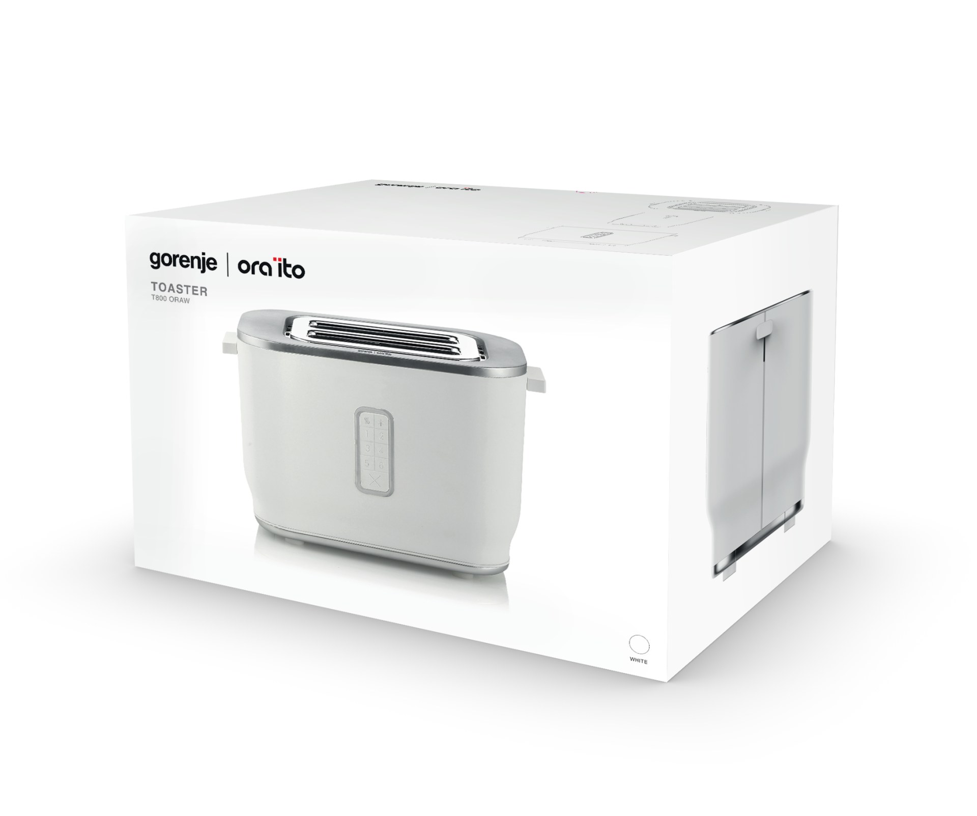 GORENJE toster T 800 ORA W 731080