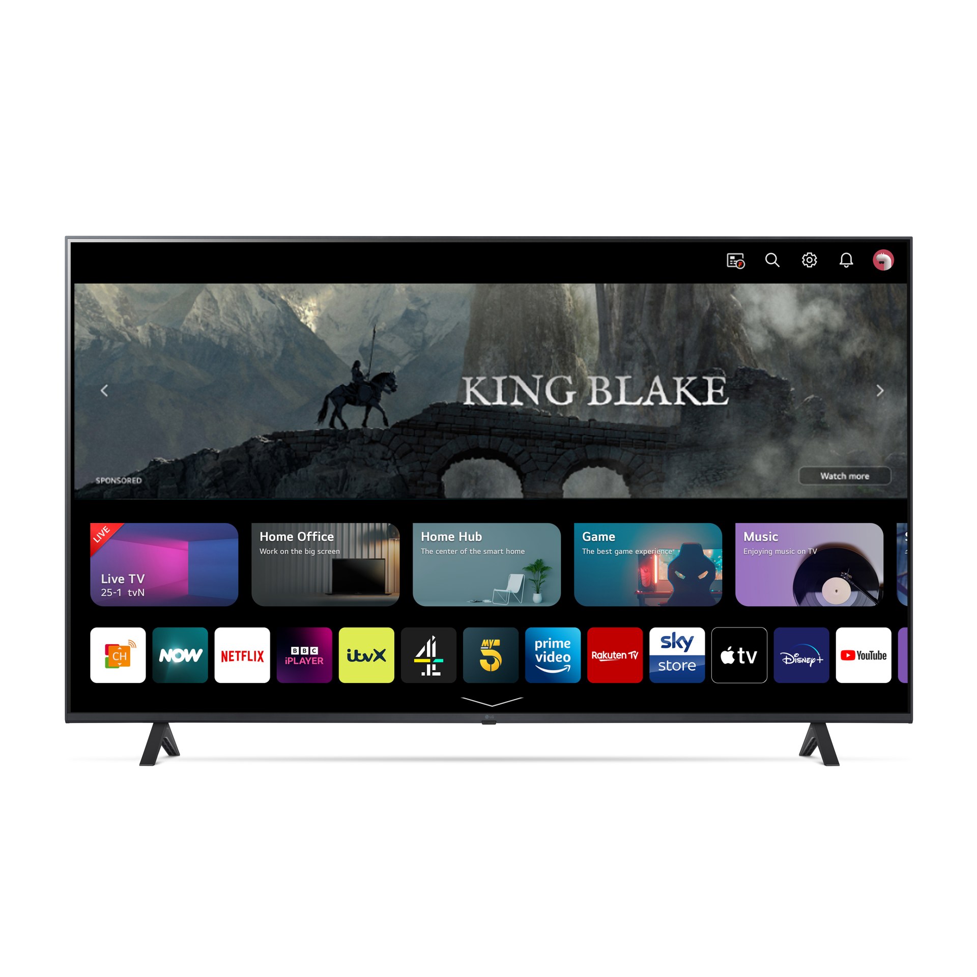 LG TV 50UR78003LK LED